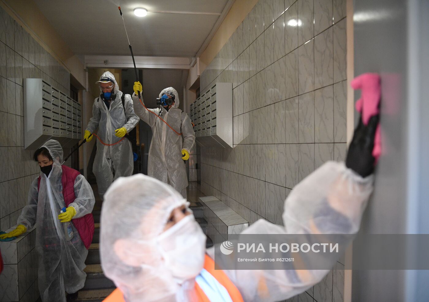 Дезинфекция диспетчерской Южнопортового района