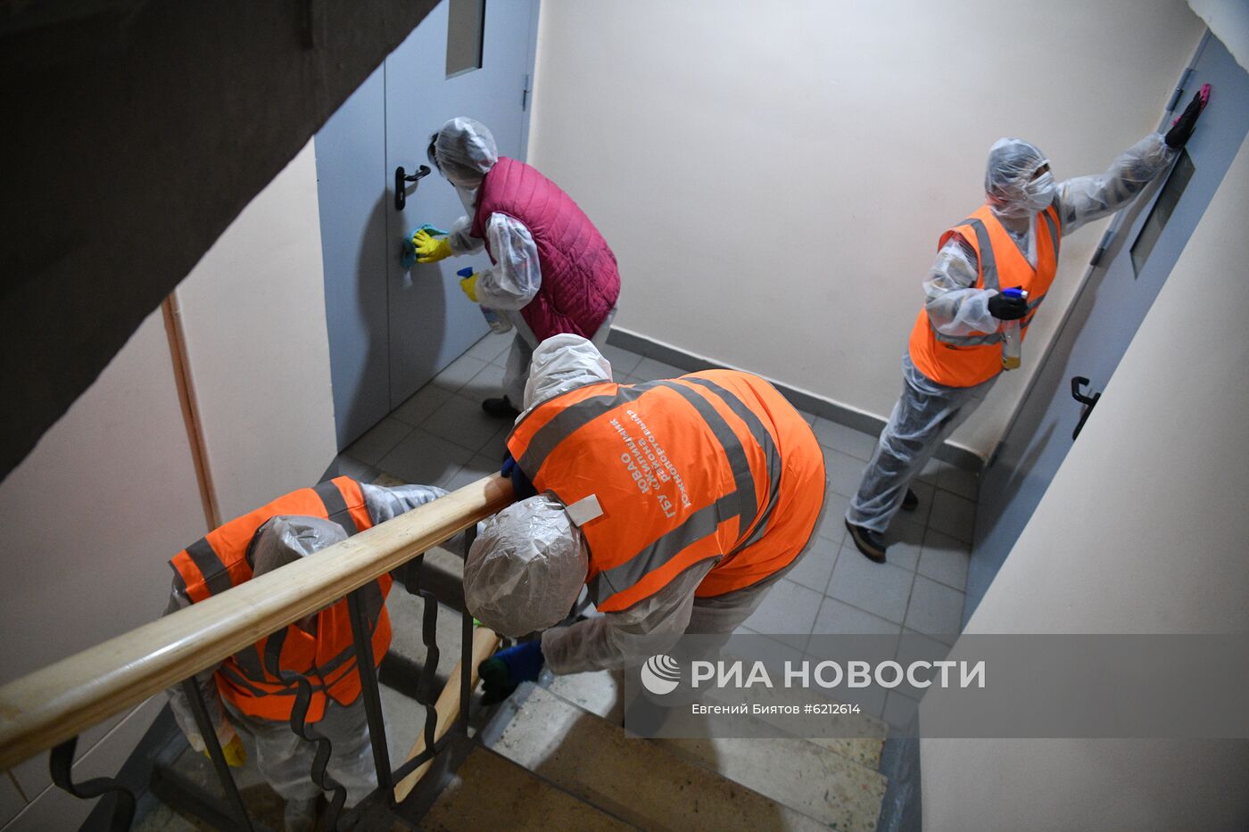 Дезинфекция диспетчерской Южнопортового района