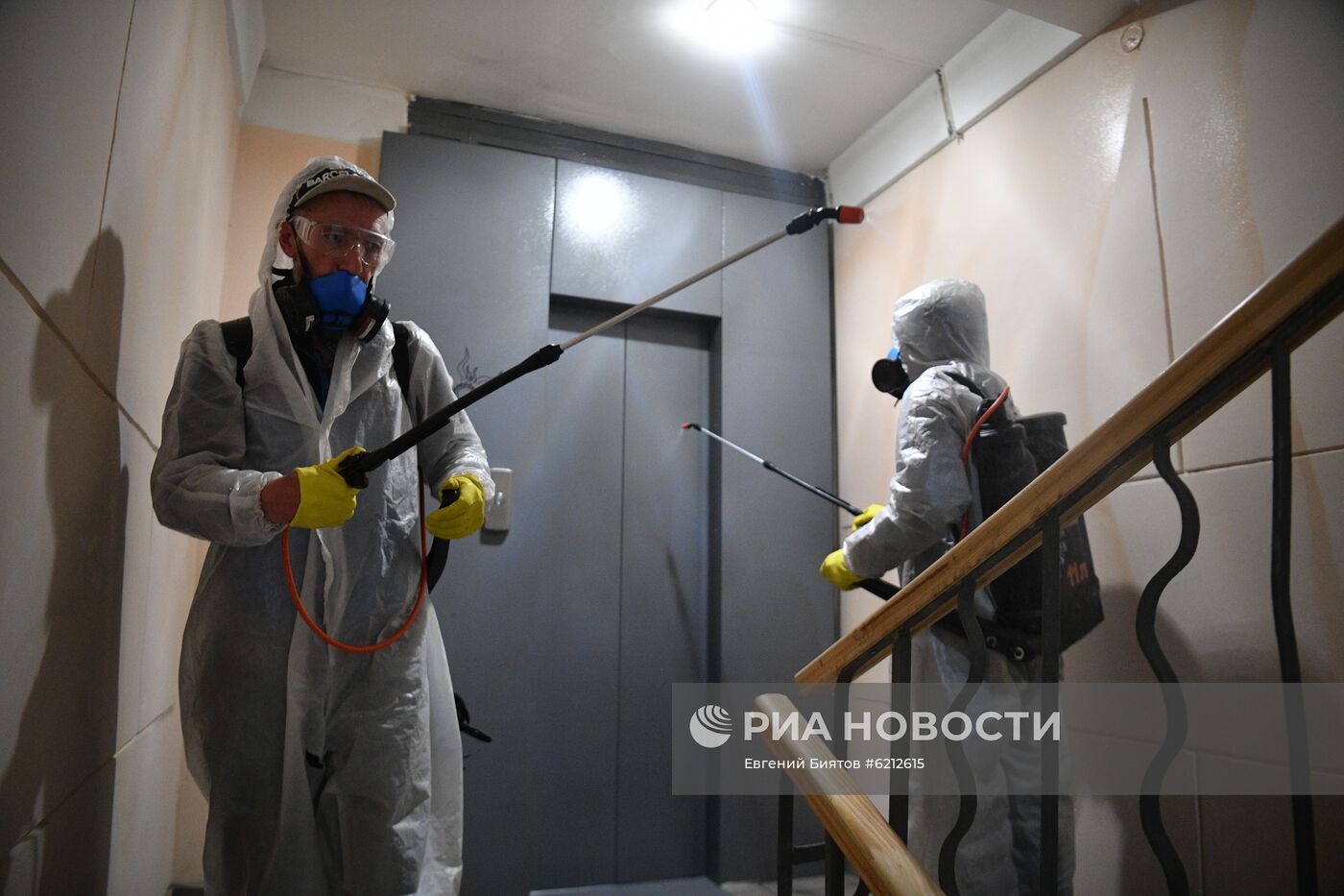 Дезинфекция диспетчерской Южнопортового района