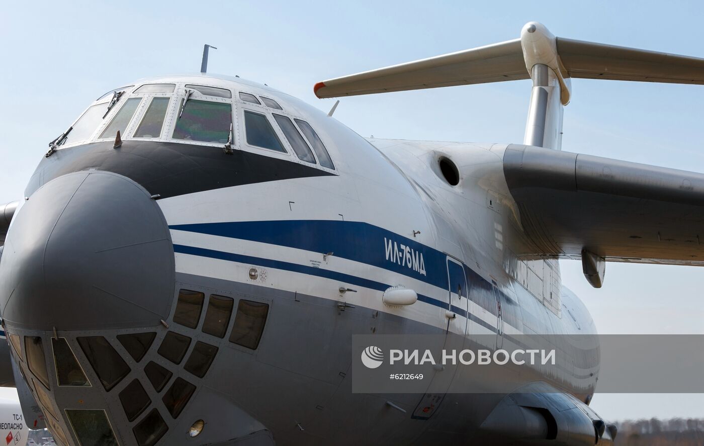 Россия отправила гуманитарную помощь в Сербию