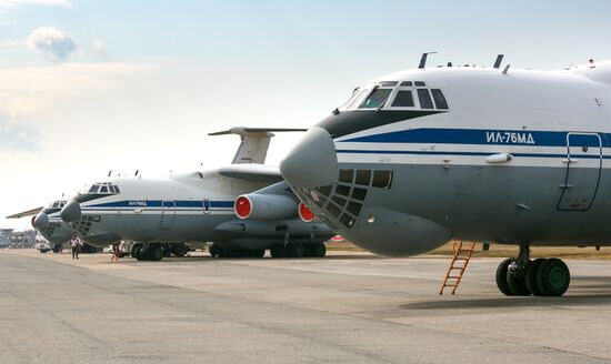 Россия отправила гуманитарную помощь в Сербию