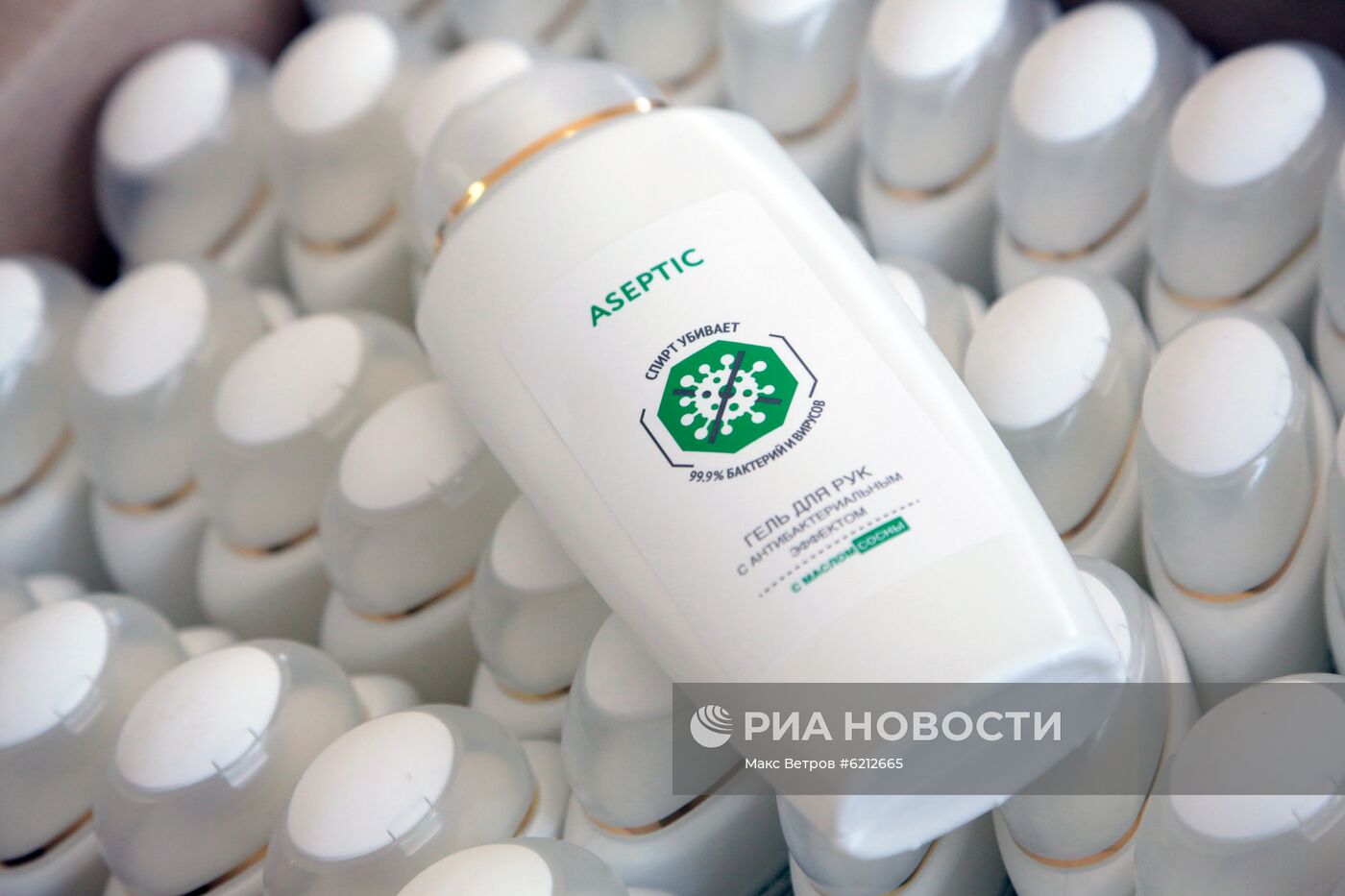 Запуск производства антисептических средств в Крыму