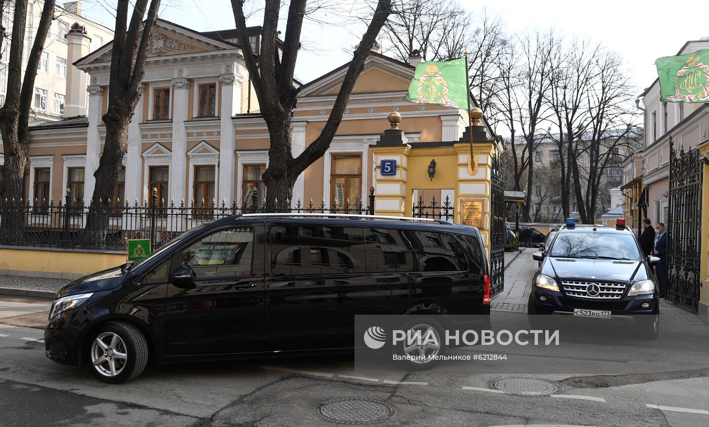 Патриаршее служение в Елоховском соборе 