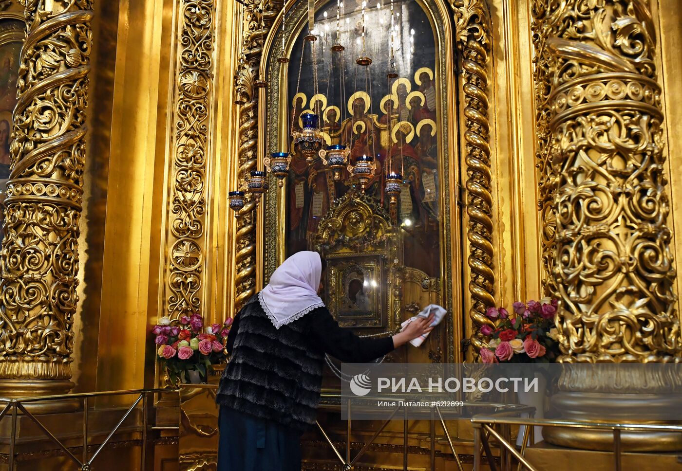 Патриаршее служение в Елоховском соборе 