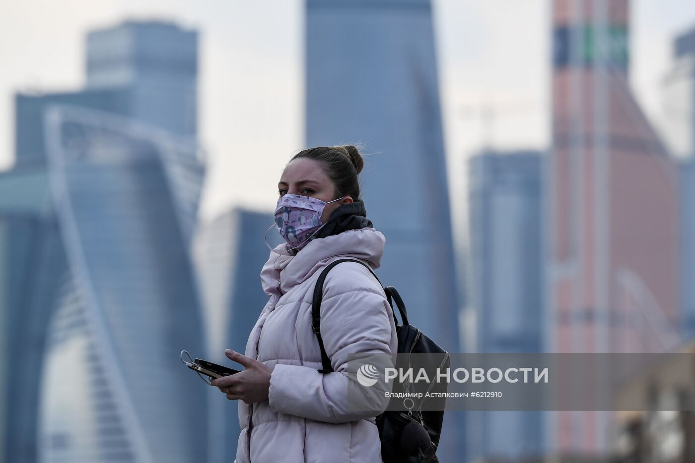 Москва во время режима самоизоляции жителей