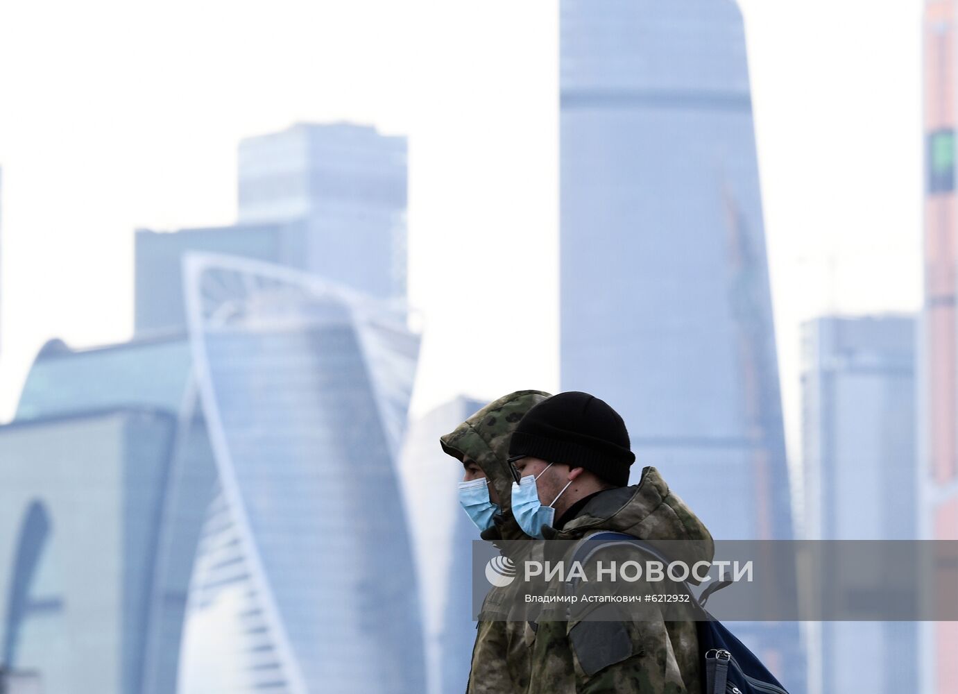 Москва во время режима самоизоляции жителей