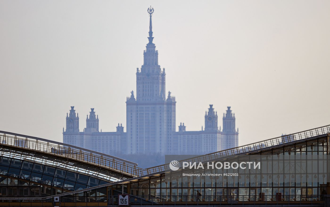 Москва во время режима самоизоляции жителей