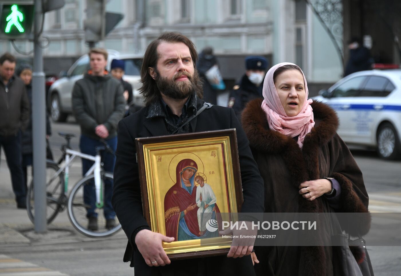 Патриаршее служение в Елоховском соборе 
