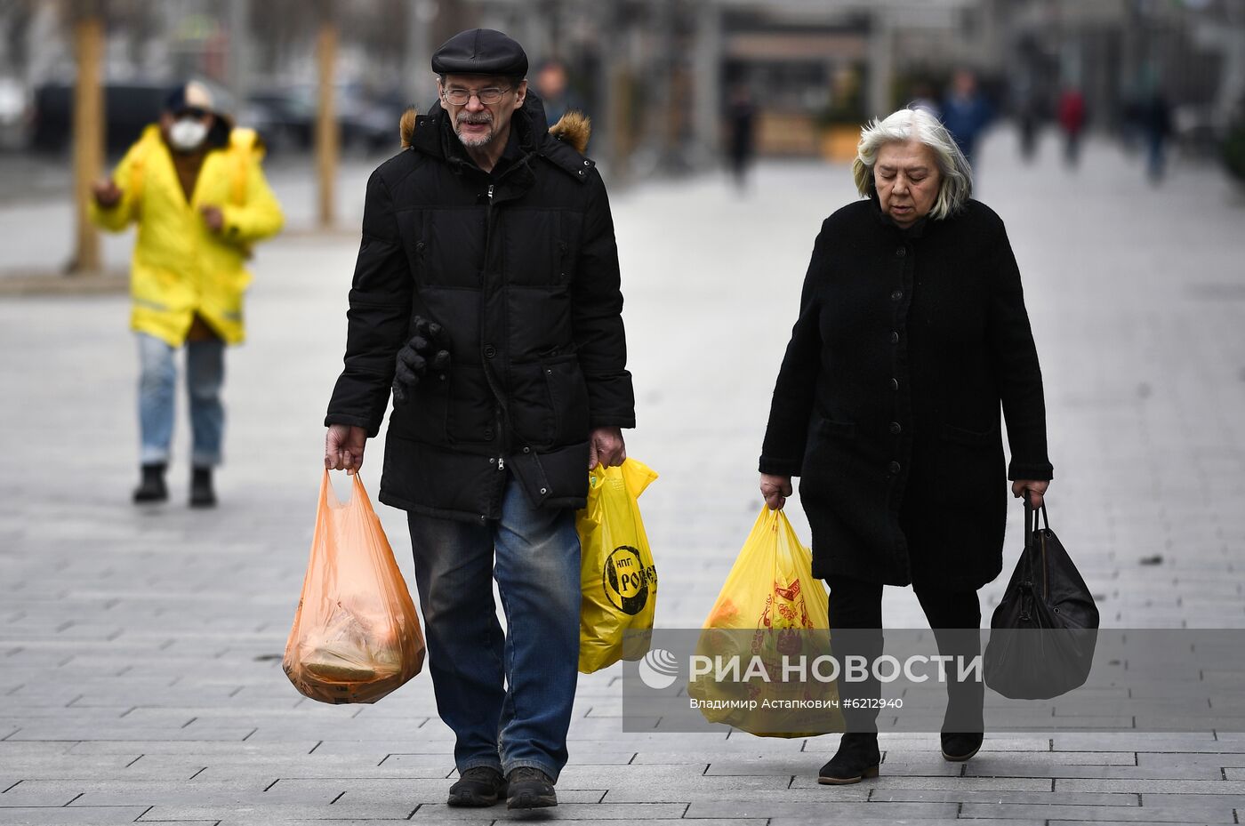 Москва во время режима самоизоляции жителей