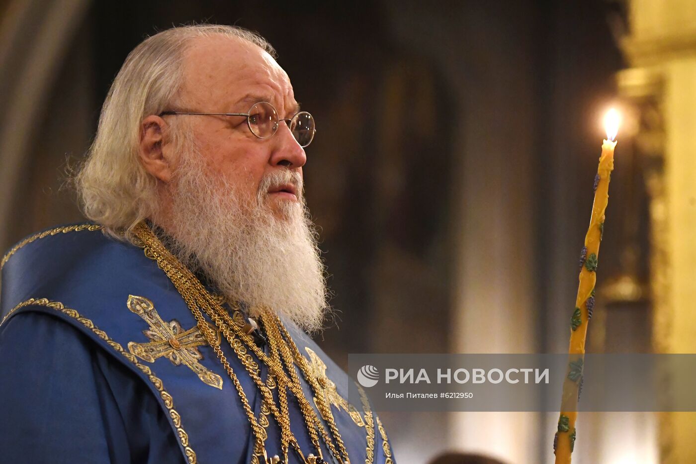 Патриаршее служение в Елоховском соборе