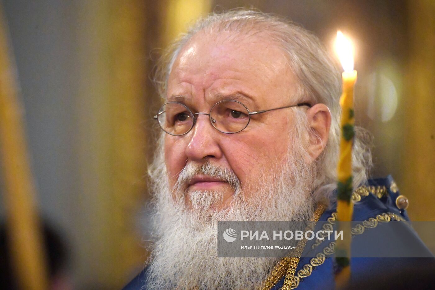 Патриаршее служение в Елоховском соборе 