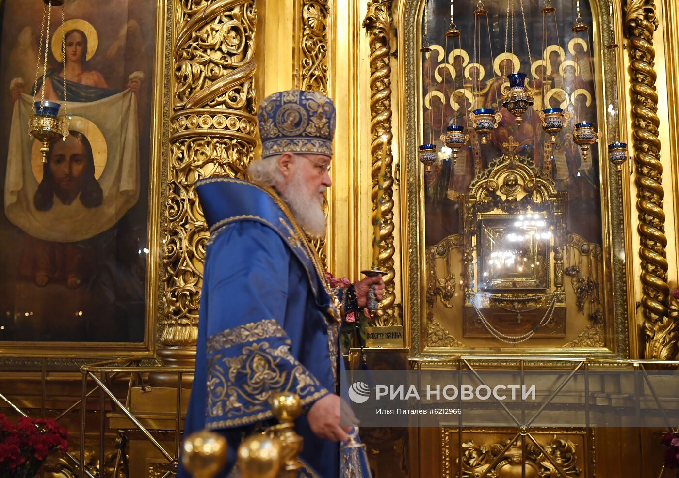 Патриаршее служение в Елоховском соборе