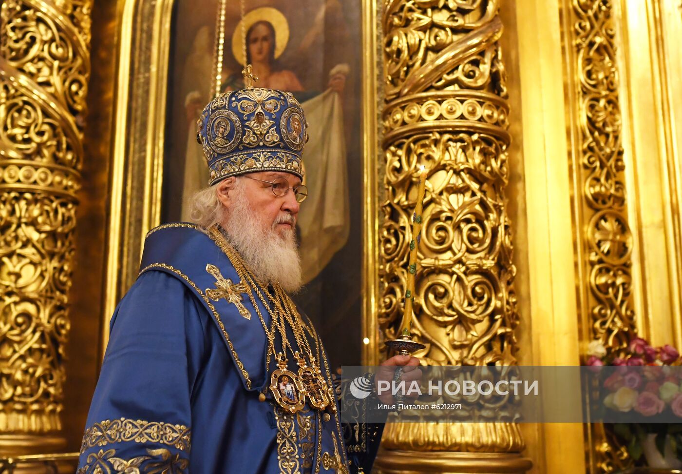 Патриаршее служение в Елоховском соборе