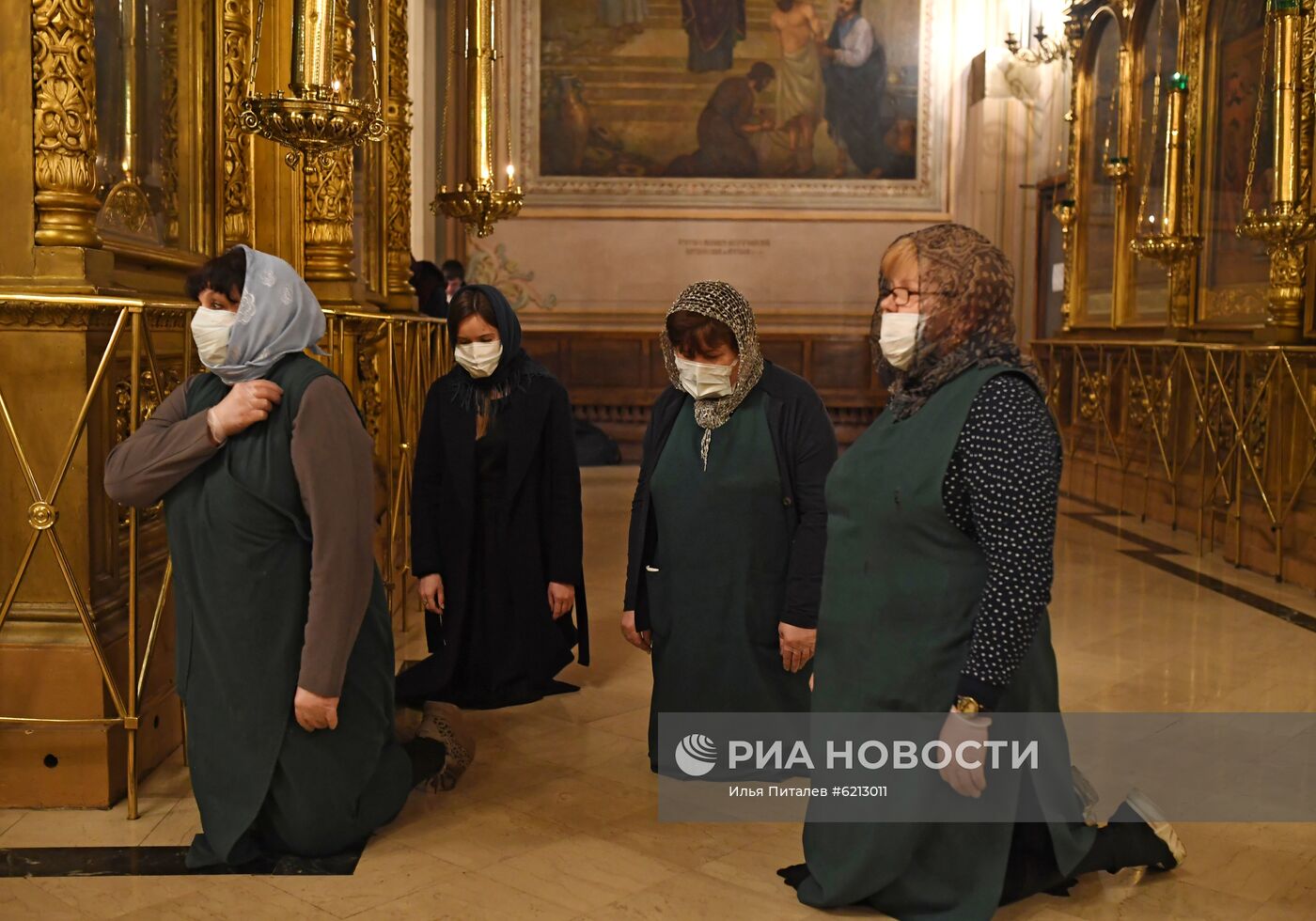 Патриаршее служение в Елоховском соборе