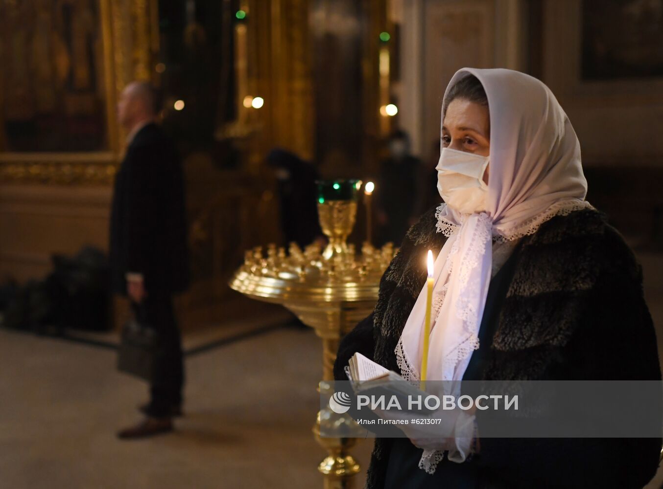 Патриаршее служение в Елоховском соборе