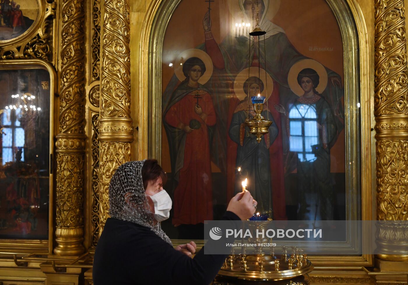 Патриаршее служение в Елоховском соборе