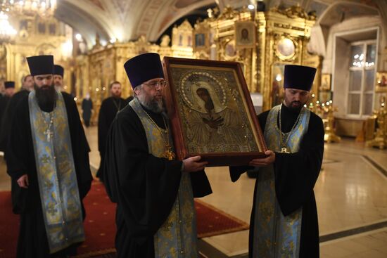 Патриаршее служение в Елоховском соборе 