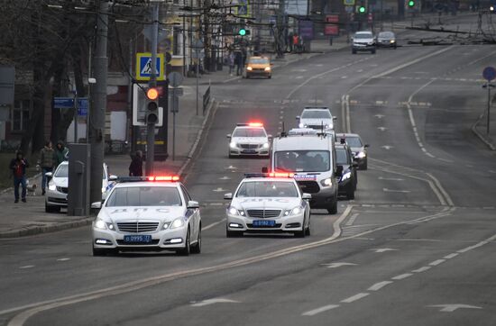 Патриаршее служение в Елоховском соборе 