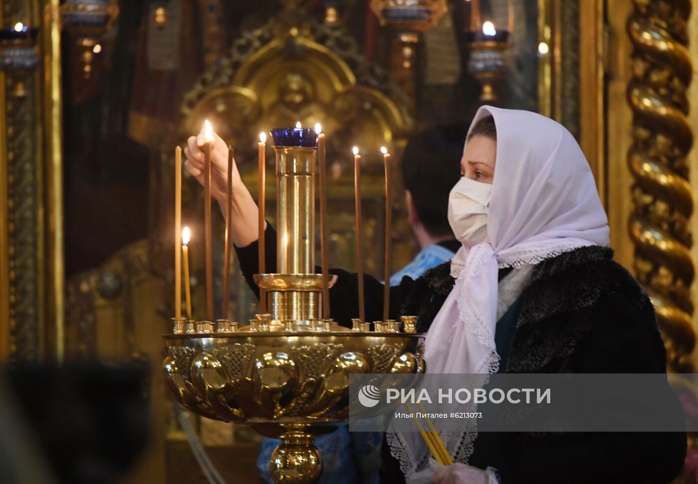 Патриаршее служение в Елоховском соборе