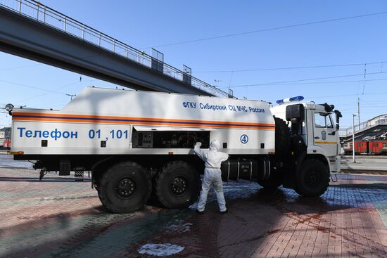 Ситуация в связи с коронавирусом в городах России