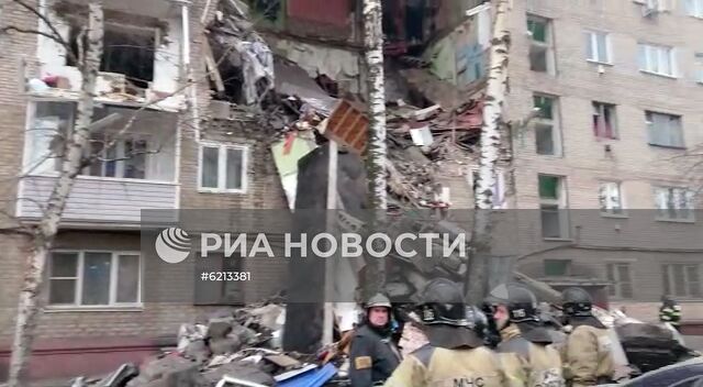 Взрыв газа в жилом доме в Орехово-Зуево