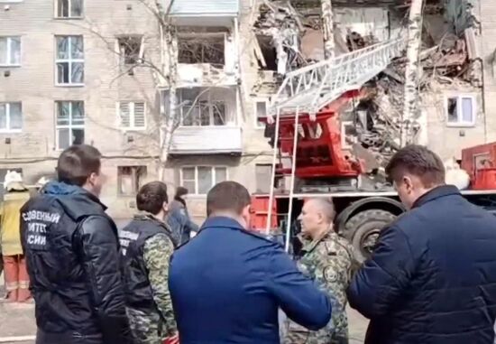 Взрыв газа в жилом доме в Орехово-Зуево