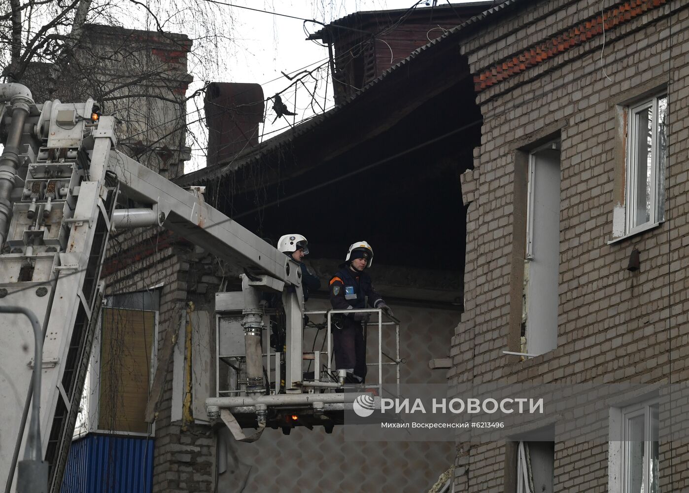 Взрыв газа в жилом доме в Орехово-Зуево