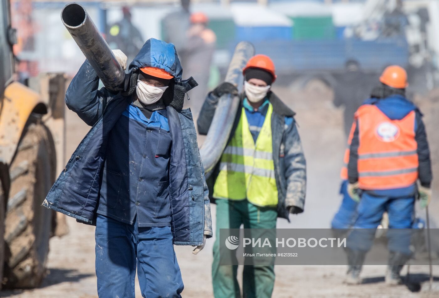 Продолжается строительство инфекционной больницы в Новой Москве