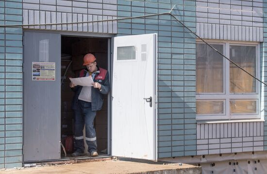 Продолжается строительство инфекционной больницы в Новой Москве