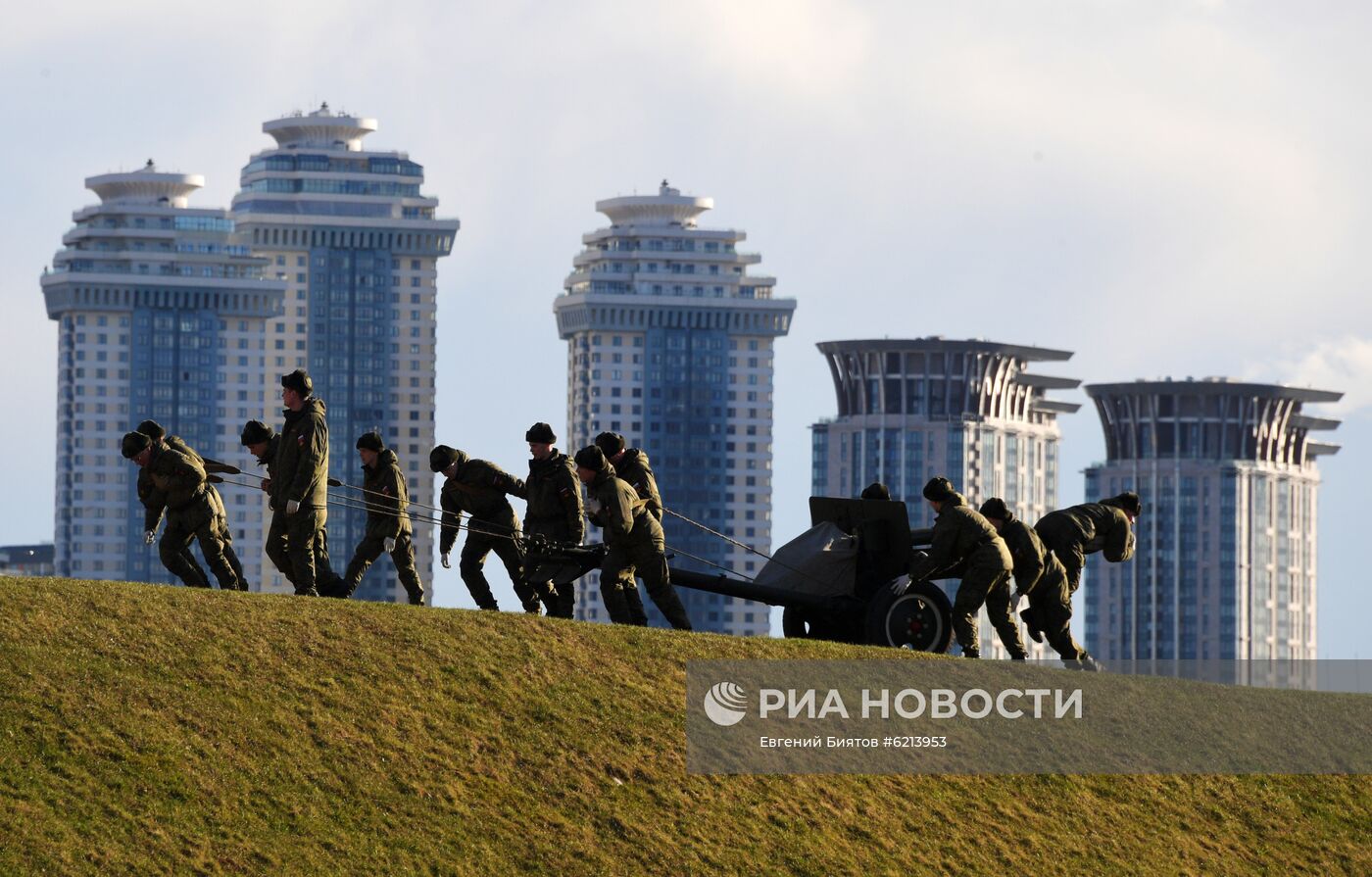 Москва во время режима самоизоляции жителей