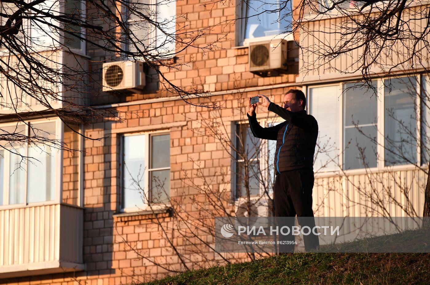 Москва во время режима самоизоляции жителей