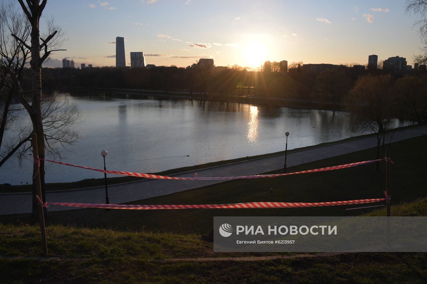 Москва во время режима самоизоляции жителей