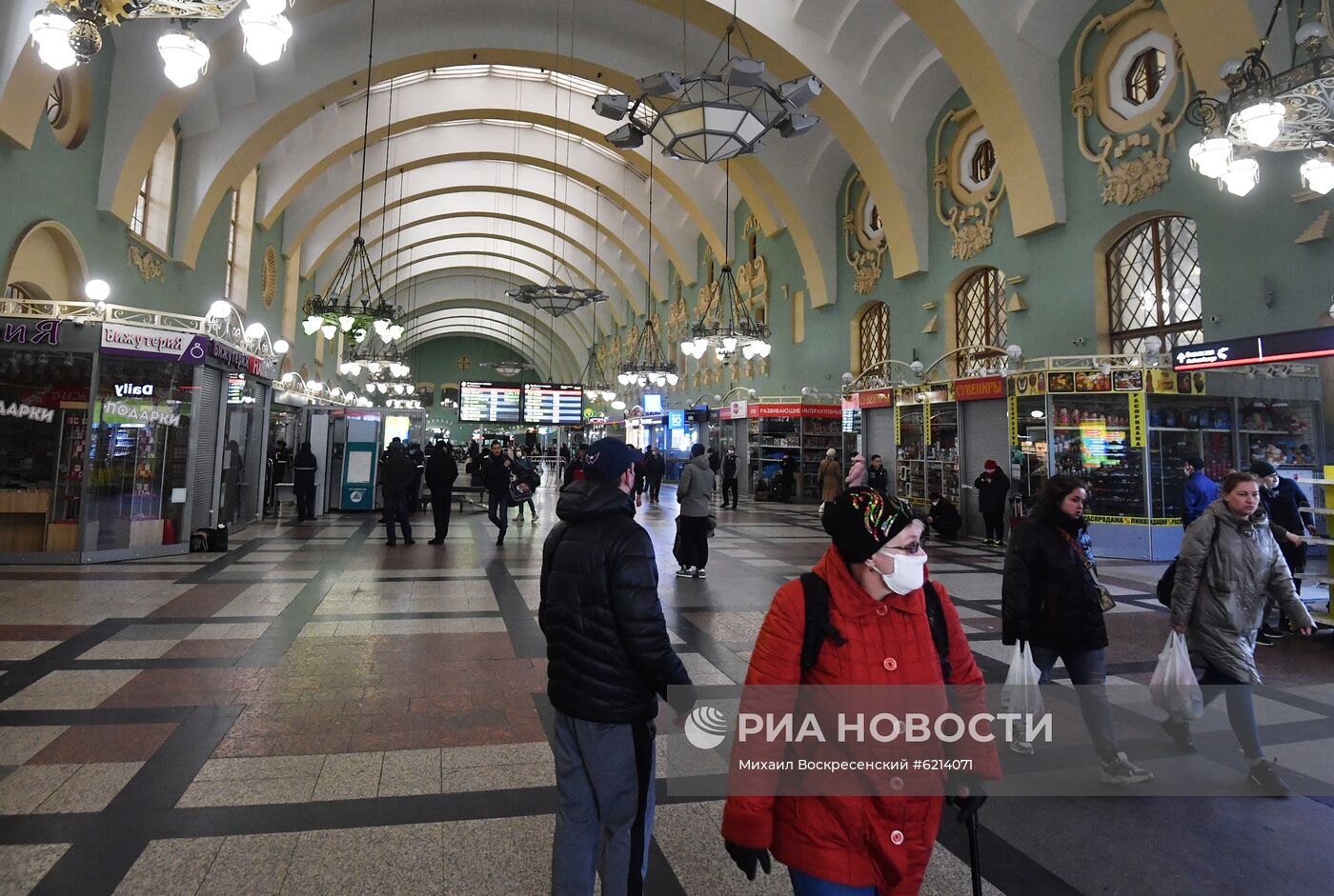 Ситуация на вокзалах в связи с коронавирусом 