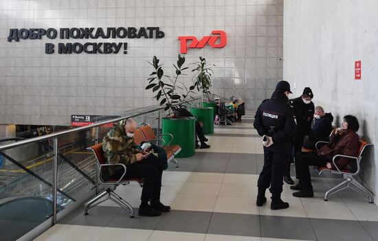 Ситуация на вокзалах в связи с коронавирусом 