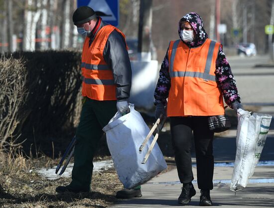 Ситуация в связи с коронавирусом в городах России