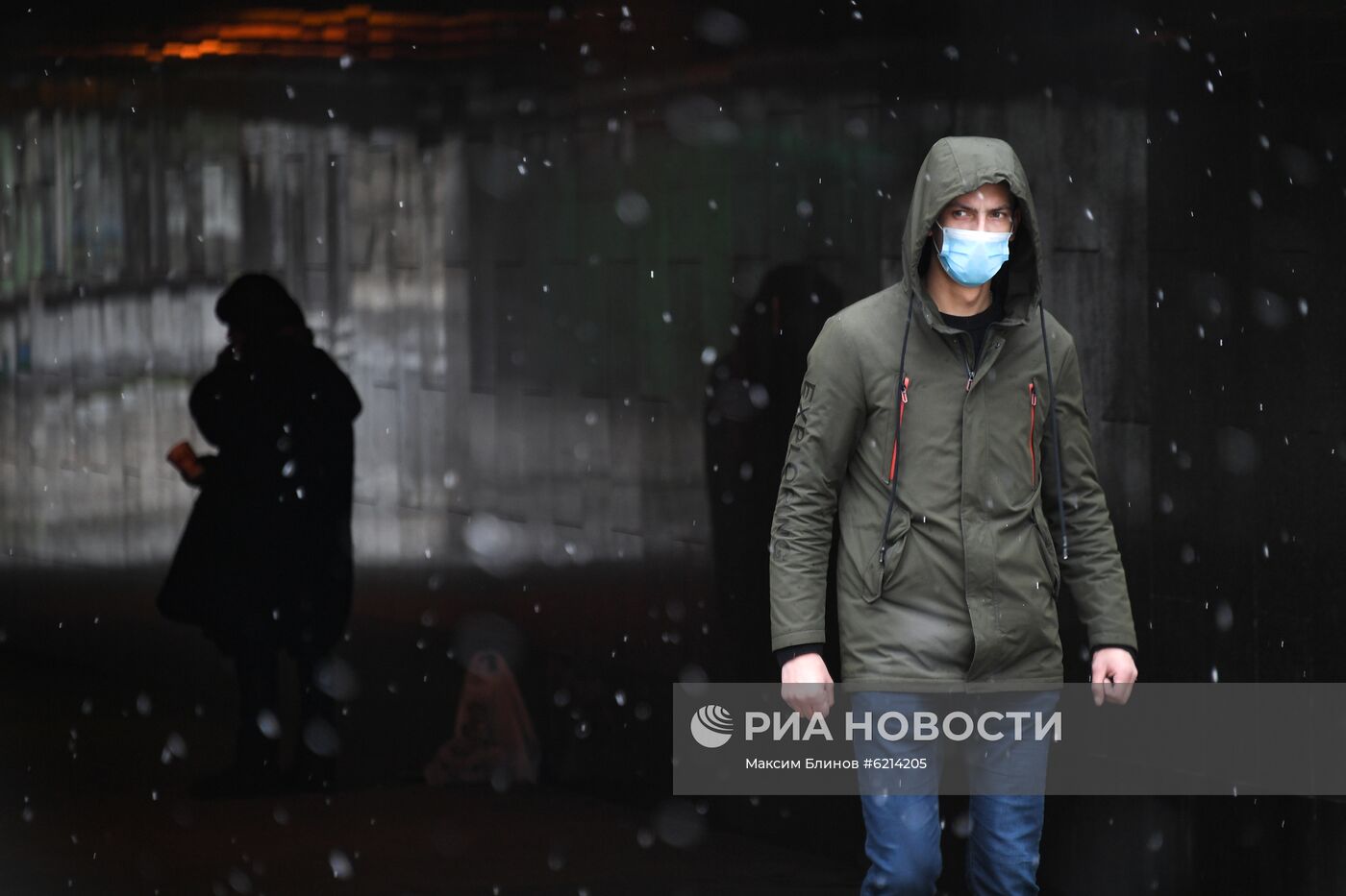 В подземном переходе в районе площади Тверской заставы