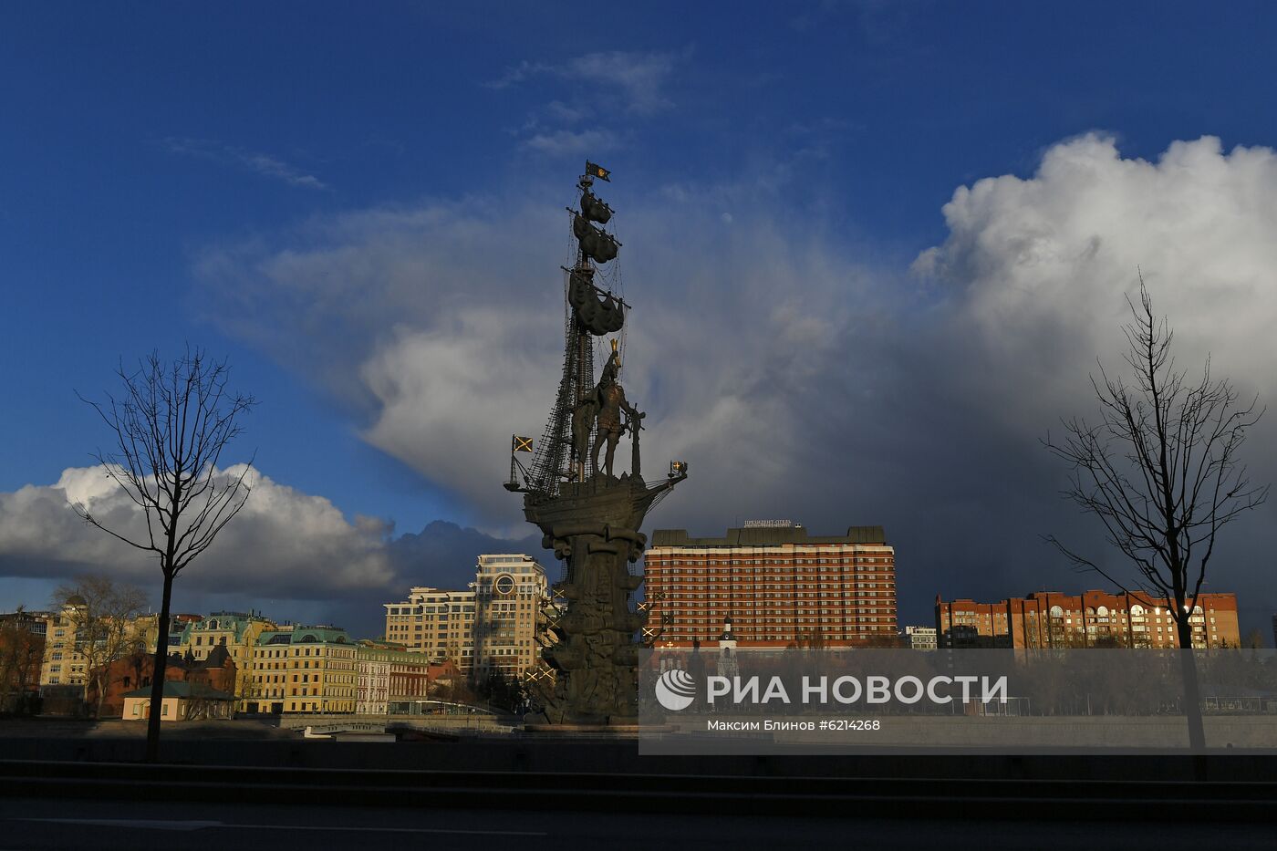 Москва во время режима самоизоляции жителей
