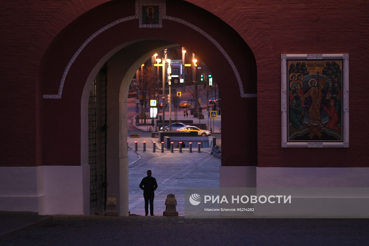 Москва во время режима самоизоляции жителей