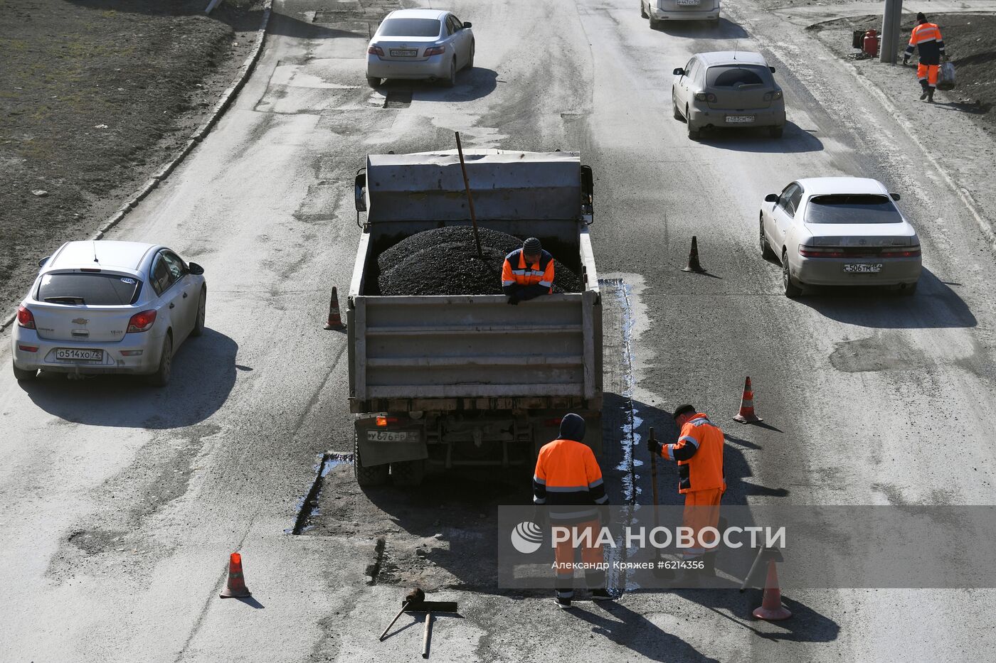 Ремонт дорог в Новосибирске 