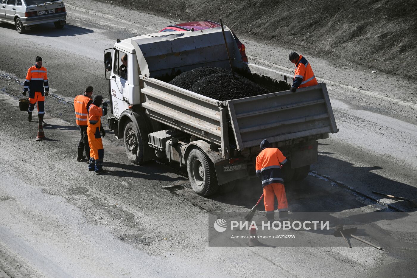 Ремонт дорог в Новосибирске 