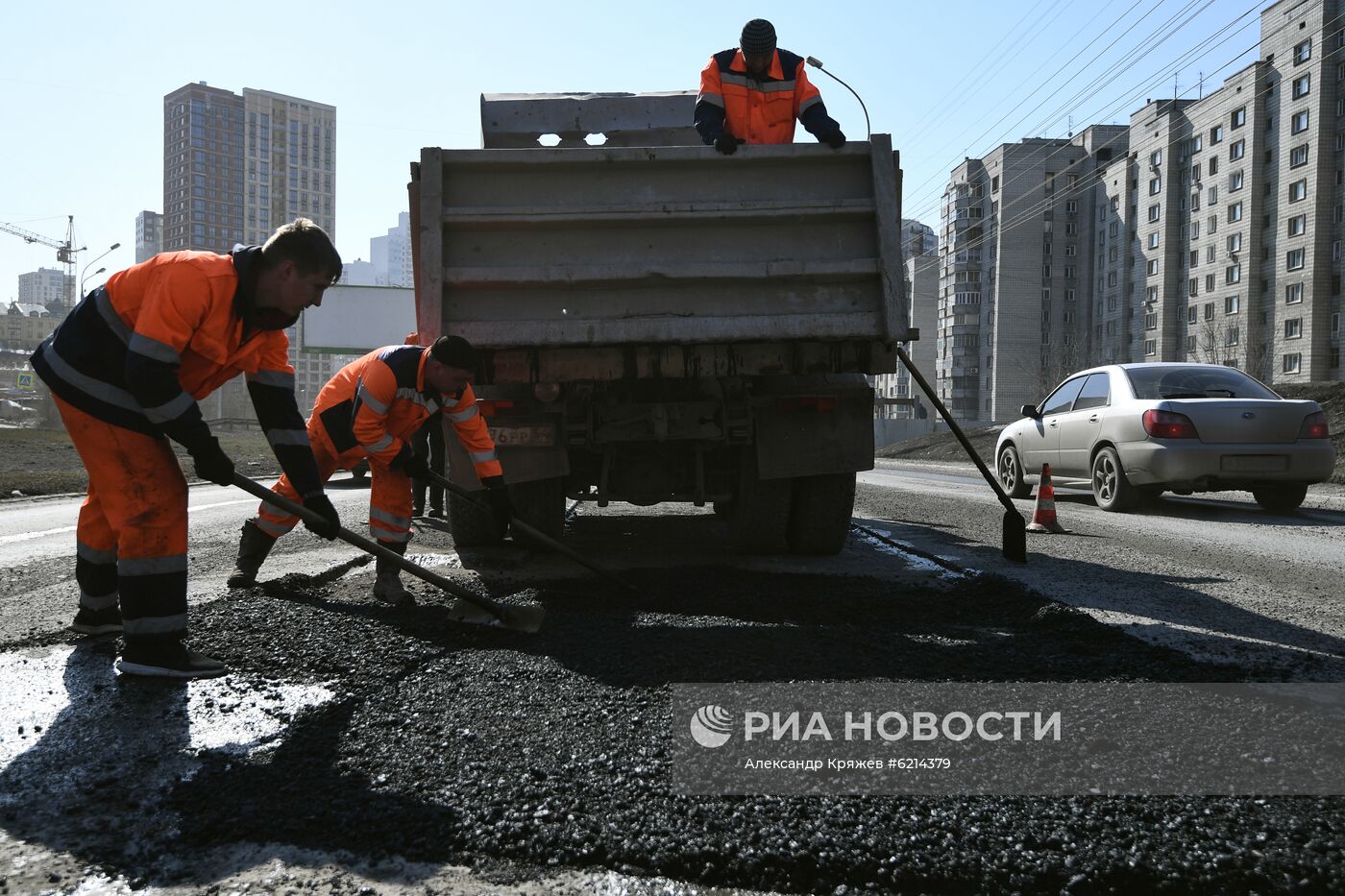 Ремонт дорог в Новосибирске 