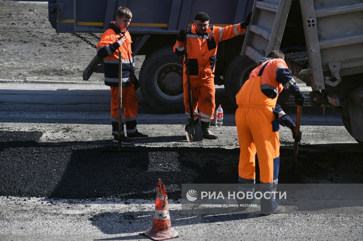 Ремонт дорог в Новосибирске 