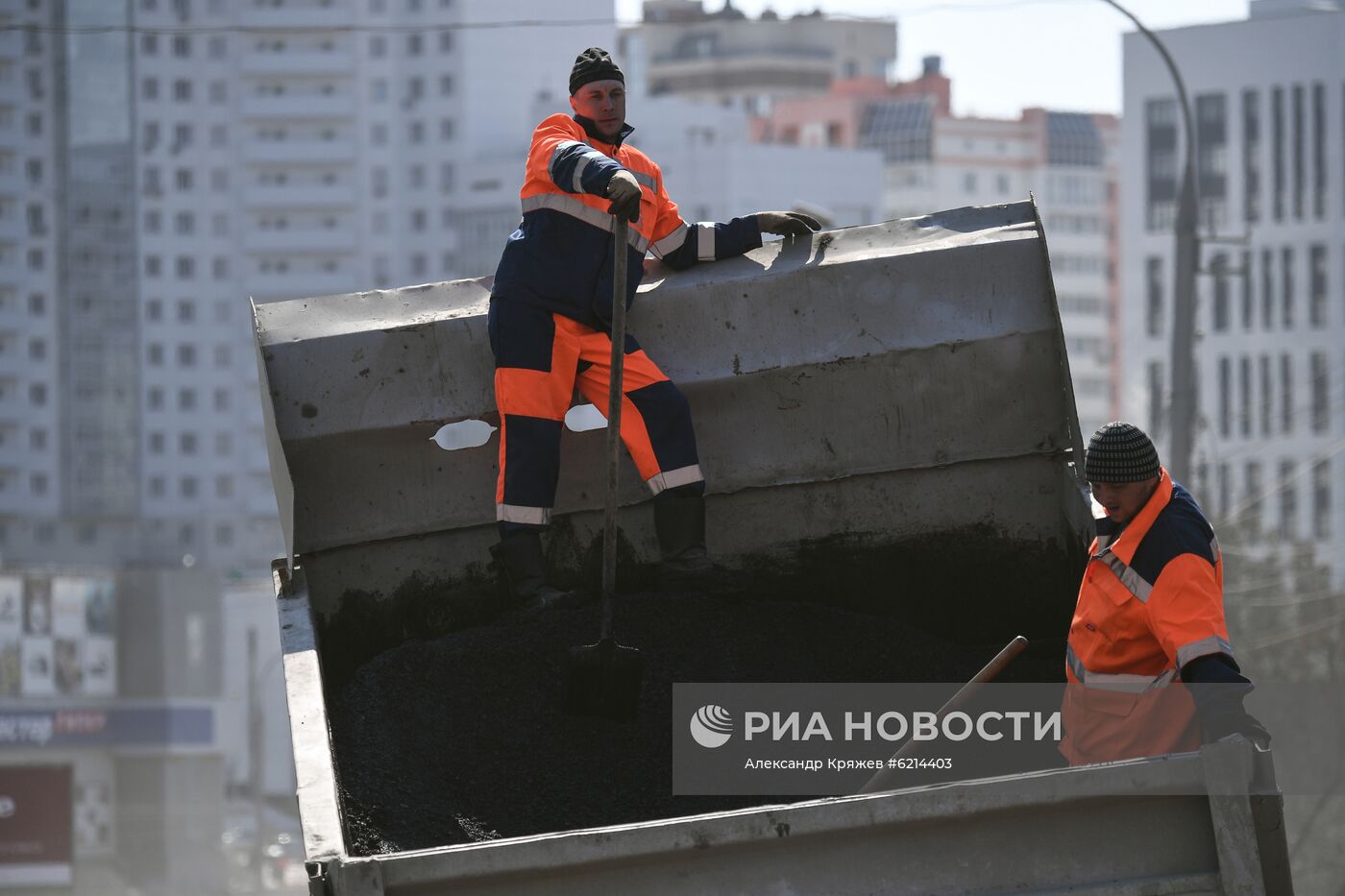 Ремонт дорог в Новосибирске 