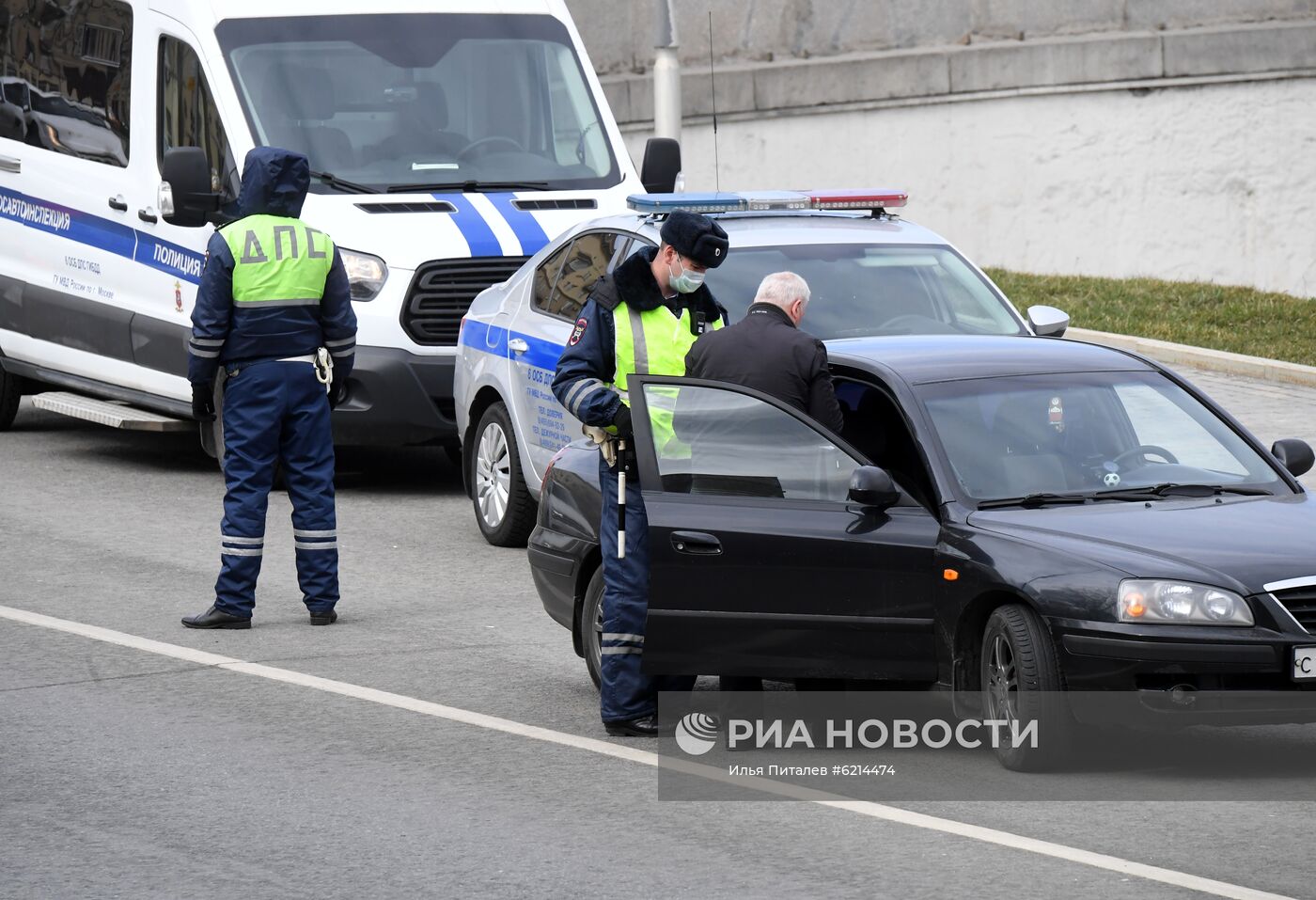 Москва во время режима самоизоляции жителей