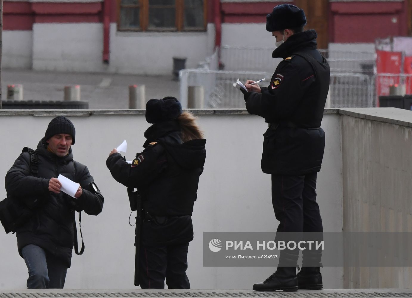 Москва во время режима самоизоляции жителей