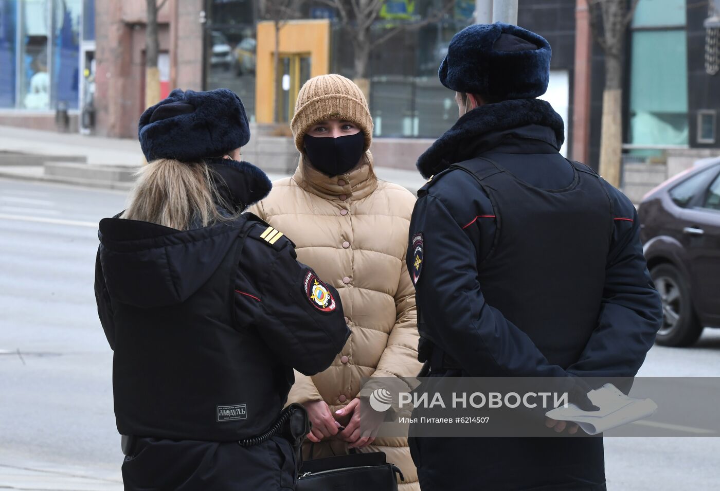 Москва во время режима самоизоляции жителей