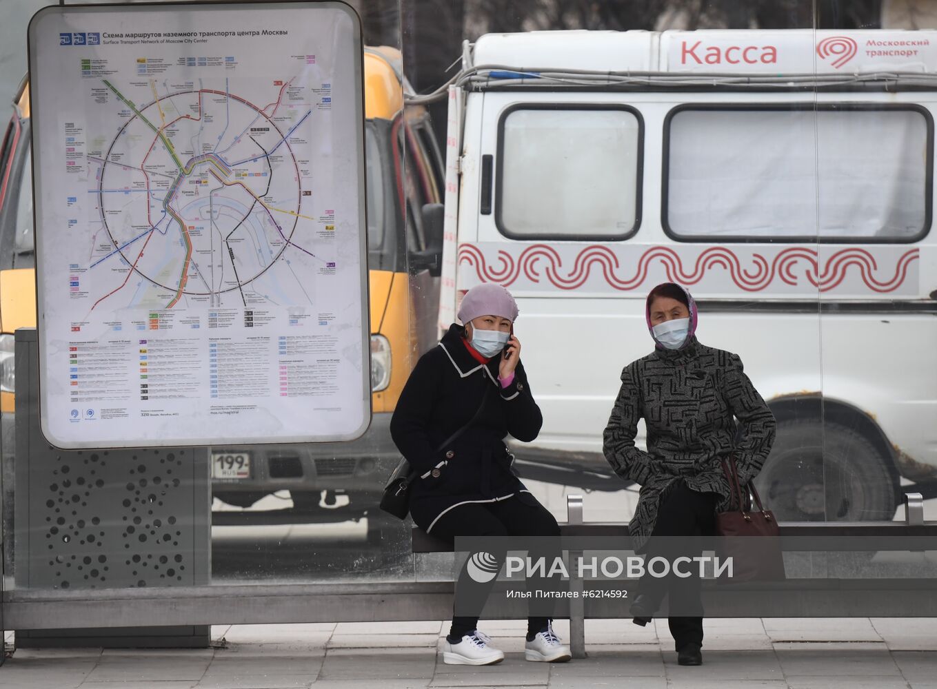 Москва во время режима самоизоляции жителей