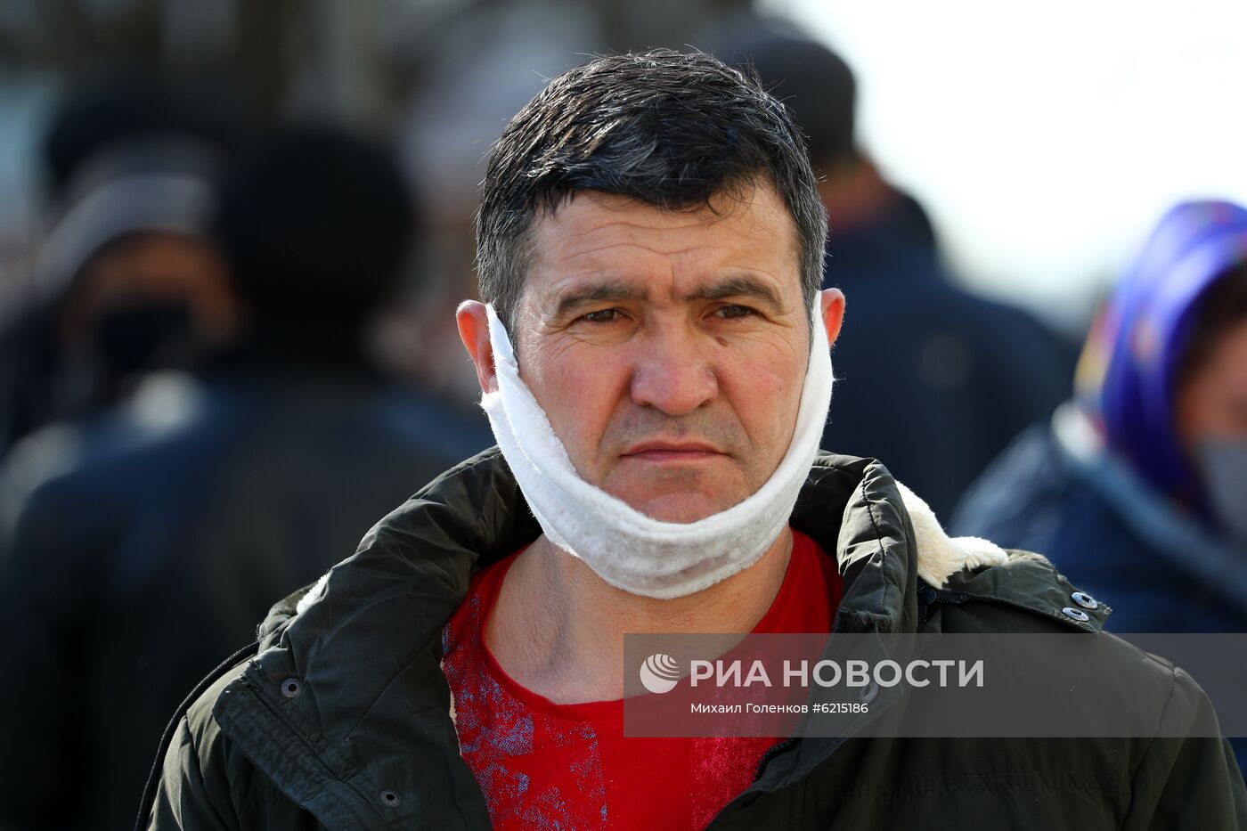 Очереди мигрантов в УФМС