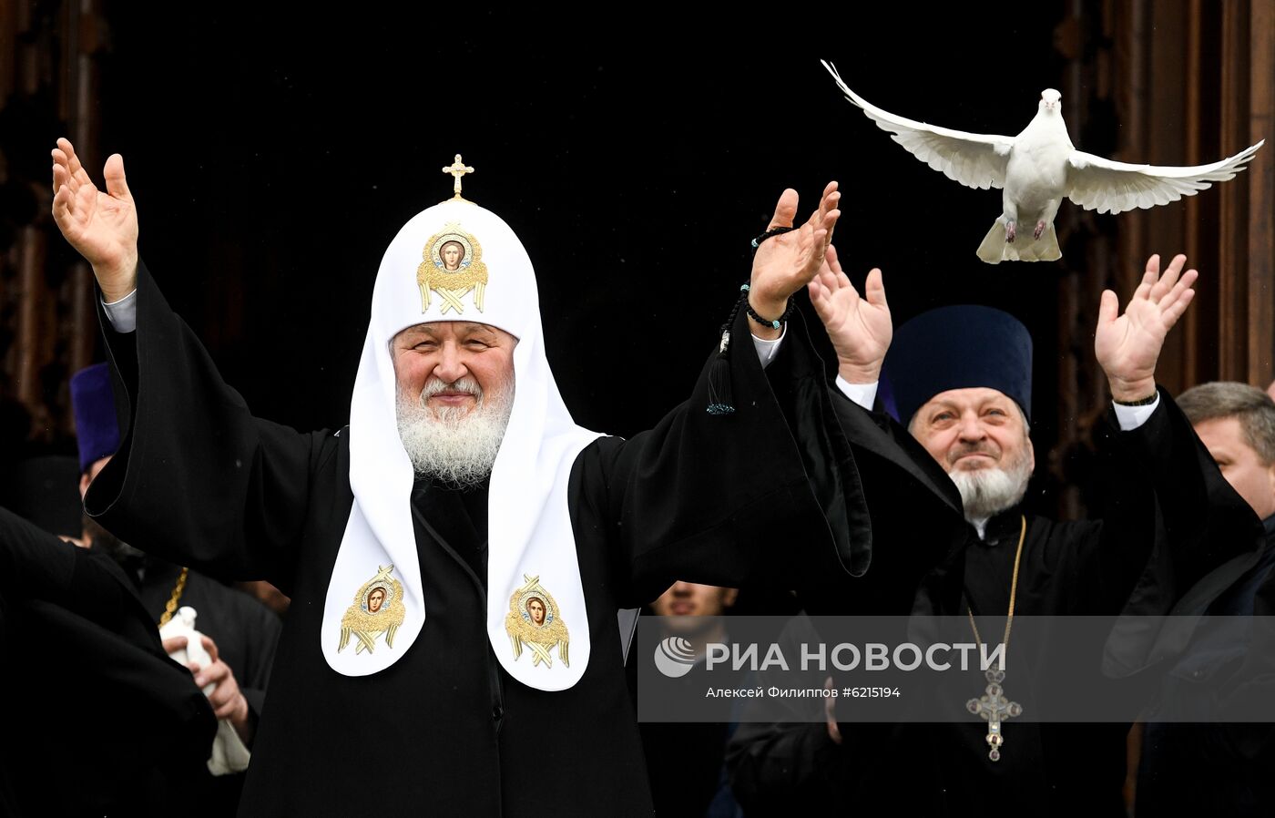 Божественная литургия в праздник Благовещения Пресвятой Богородицы