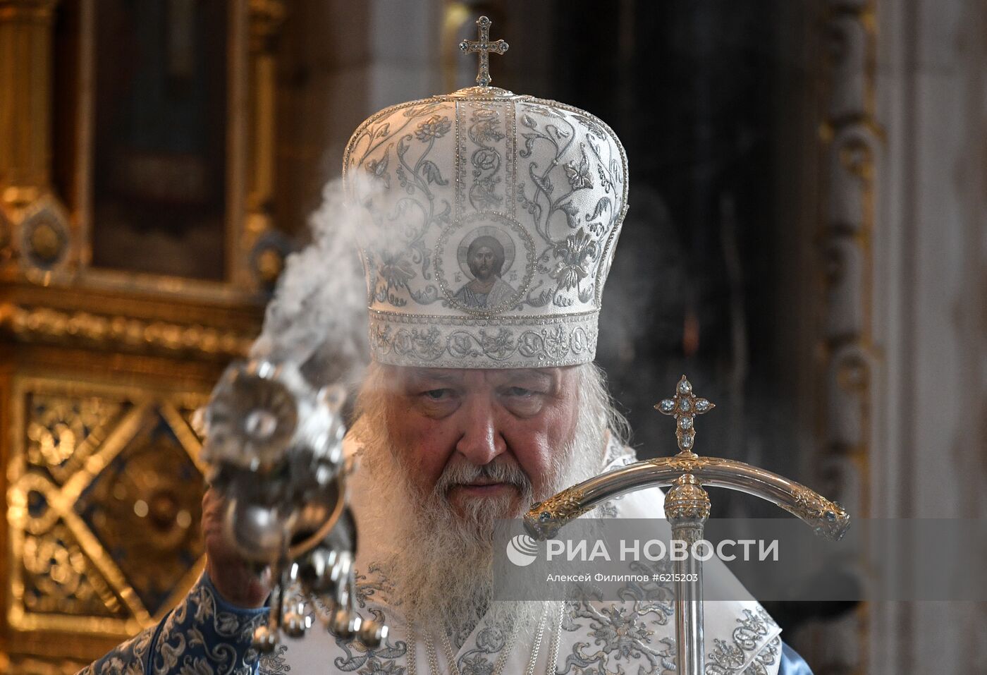 Божественная литургия в праздник Благовещения Пресвятой Богородицы